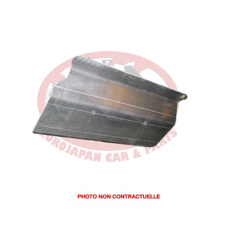 Ski de protection avant en aluminium de 8mm pour Nissan Patrol GR Y61 après 2003