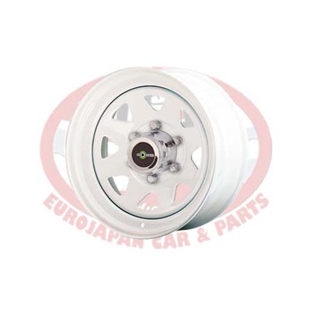 STEEL WHEEL TRIANGULAR OFFROAD WHITE 7X15 5X139.7 ET-6 CB110