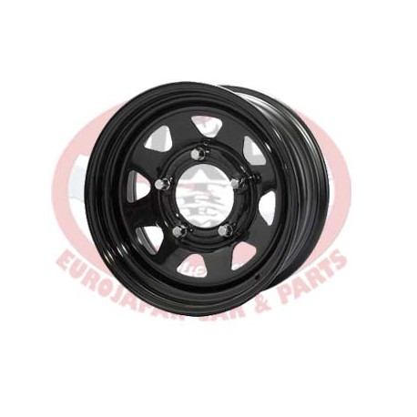 STEEL WHEEL TRIANGULAR  BLACK 7X15 5X114.3 ET13 CB84