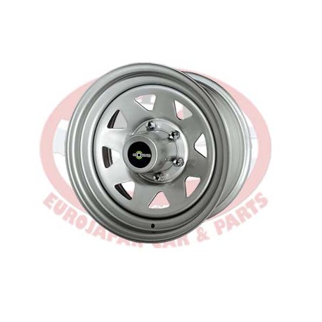 STEEL WHEEL TRIANGULAR SILVER  6X16 6X139.7 ET-10 CB110