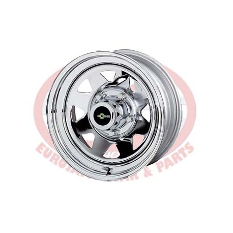 TRIANGULAR CHROME STEEL RIM 7X16 6X139.7 ET0 CB110