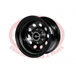 BLACK MODULAR STEEL WHEEL 7X15 6X139.7 ET-6 CB110