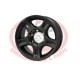 ALUMINIUM WHEEL RACER BLACK 8X17  5X120 ET38 CB70.2 CHARGE1450KG