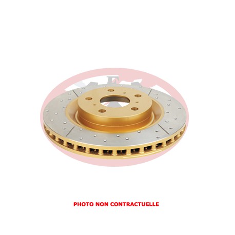 DBA disc brake - 4000 series - XS (Premium Cross-Drilled - Slotted) - 298x70x24 (Unit) NO CE