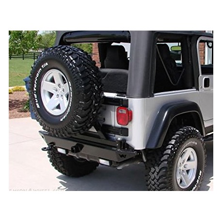 PARE-CHOCS Arrière Rock Crawler - Wrangler TJ (97-06 - Accepte porte roue LIEWA65337)