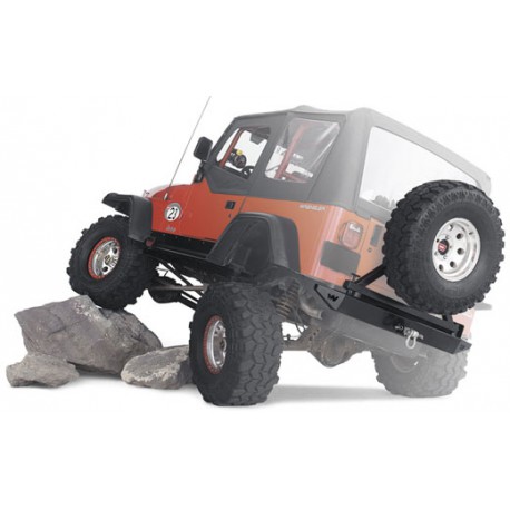 PARE-CHOCS Arrière Rock Crawler - Wrangler YJ (87-96 - accepte porte roue LIEWA065508)