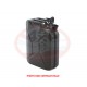 20l Jerry Can - Matte Black Steel Finish