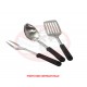 SET DE 24 COUVERTS EN INOX Avec sacoche nylon Frontrunner