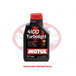 --MOTUL 4100 TL 10W40 API SL/CF - ACEA A3/B4 - 1 Litre