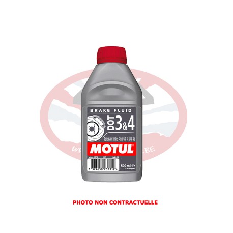 MOTUL DOT3 - 4 - LIQUIDE DE FREINS - 500ML