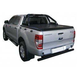 TONNEAU COVER ALU THERMOLAQUE NOIR FORD RANGER DBL CAB 2012+