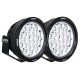PAIR OF 8.7" 24 LED LIGHT CANNON GEN 2 INCLUDING HARNESS USING DTP CONNECTOR 9-32V DC