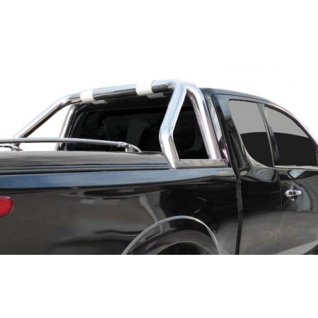 ROLL BAR INOX DOUBLE TUBE Ø 76 MERCEDES CLASSE X 2017+ DOUBLE CAB