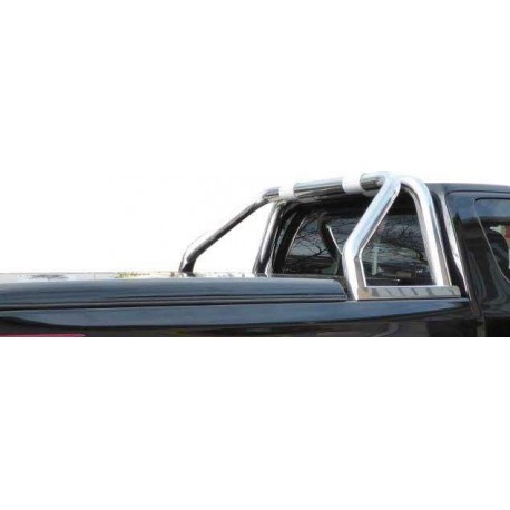 ROLL BAR INOX DBL TUBE Ø 76 TOYOTA HILUX 2016+ POUR CT