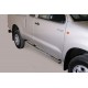 TUBES MARCHE PIEDS OVALE INOX DESIGN TOYOTA HILUX 2005/2015 XTR CAB