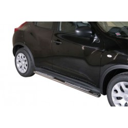 TUBES MARCHE PIEDS OVALE INOX DESIGN NISSAN JUKE 2010+