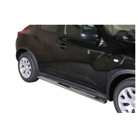 TUBES MARCHE PIEDS OVALE INOX DESIGN NISSAN JUKE 2010+