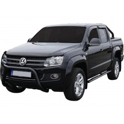 TUBES MARCHE PIEDS OVALE NOIR DESIGN VOLKSWAGEN AMAROK 2010+