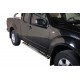 TUBES MARCHE PIEDS OVALE INOX DESIGN NISSAN D40 KING CAB 2005/2015