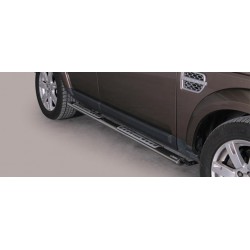 TUBES MARCHE PIEDS OVALE INOX DESIGN LANDROVER DISCOVERY 4 2012+