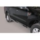 TUBES MARCHE PIEDS OVALE INOX DESIGN FORD RANGER DBLE CAB 2012+