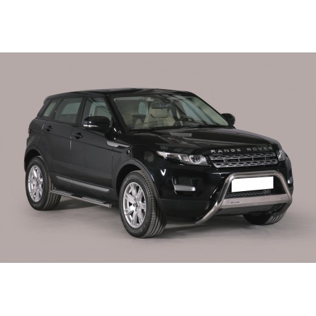 TUBES MARCHE PIEDS OVALE INOX DESIGN RANGE ROVER EVOQUE 2012+