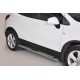 TUBES MARCHE PIEDS OVALE INOX DESIGN OPEL MOKKA 2012+