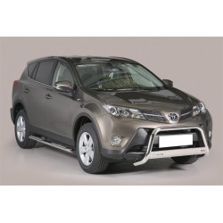 TUBES MARCHE PIEDS OVALE INOX DESIGN TOYOTA RAV4 2013+/HYBRID 2016+