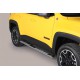 TUBES MARCHE PIEDS OVALE INOX DESIGN JEEP RENEGADE (TRAILHAWK inc)14+