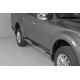 TUBES MARCHE PIEDS OVALE INOX DESIGN MITSUBISHI L200 DOUBLE CAB 2016+