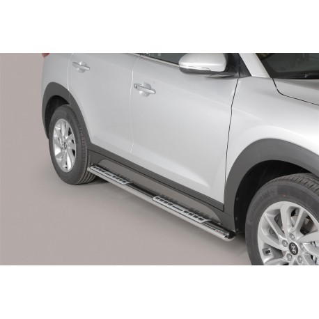 Hyundai Tucson 2015↗ Latéraux de tuyau (2 pièces, inox) – acheter