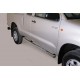 TUBES MARCHE PIEDS OVALE INOX DESIGN TOYOTA HILUX 2016+ XTRA CAB
