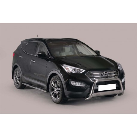 MEDIUM BAR INOX Ø 63 HYUNDAI SANTA FE 2012+ CE