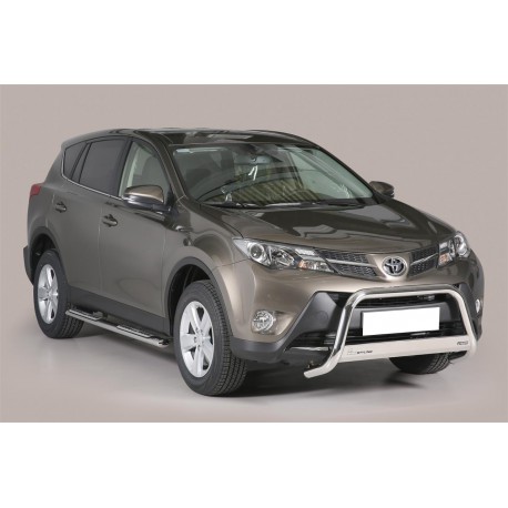 MEDIUM BAR INOX Ø 63 TOYOTA RAV4 2013+ CE