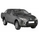 MEDIUM BAR INOX NOIR Ø 63 MITSUBISHI L200 2016+ CE