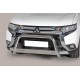 MEDIUM BAR INOX Ø 63 MITSUBISHI OUTLANDER 2015+ CE