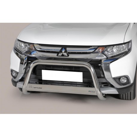 MEDIUM BAR INOX Ø 63 MITSUBISHI OUTLANDER 2015+ CE