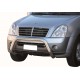 SUPER BAR INOX Ø 76 SSANGYONG REXTON II 2006+ CE