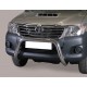 SUPER BAR INOX Ø 76 TOYOTA VIGO/HILUX 2005/2015 CE