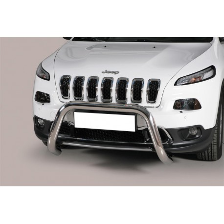 SUPER BAR INOX Ø 76 JEEP CHEROKEE 2014+ CE