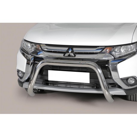 SUPER BAR INOX Ø 76 MITSUBISHI OUTLANDER 2015+ CE