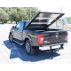 TONNEAU COVER ALU NISSAN NP300 2016+ DOUBLE CAB THERMOLAQUE NOIR