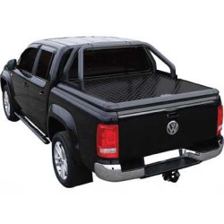 TONNEAU COVER ALU NOIR VOLKSWAGEN AMAROK DOUBLE CAB 2010+