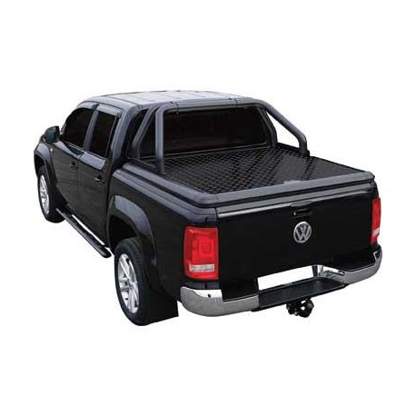 TONNEAU COVER ALU NOIR VOLKSWAGEN AMAROK DOUBLE CAB 2010+