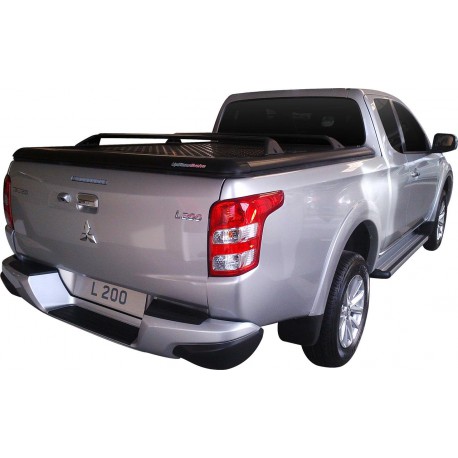 TONNEAU COVER ALU NOIR MITSUBISHI L200 2016+ CLUB CAB