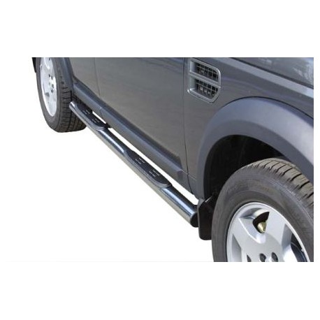 TUBES MARCHE PIEDS INOX Ø 76 LANDROVER DISCOVERY 3