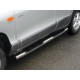 TUBES MARCHE PIEDS INOX  Ø 76 HYUNDAI SANTA FE 2000/2005