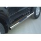 TUBES MARCHE PIEDS INOX Ø 76 MITSUBISHI PAJERO 2.5/3.2 GL/GLX 3P -06