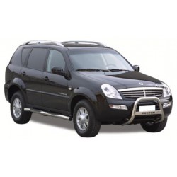 TUBES MARCHE PIEDS INOX Ø 76 SSANGYONG REXTON 2004+ / REXTON W 2013+