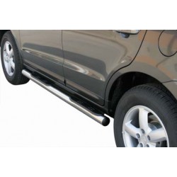 TUBES MARCHE PIEDS INOX  Ø 76 HYUNDAI SANTA FE 2006/2010